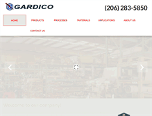 Tablet Screenshot of gardico.com